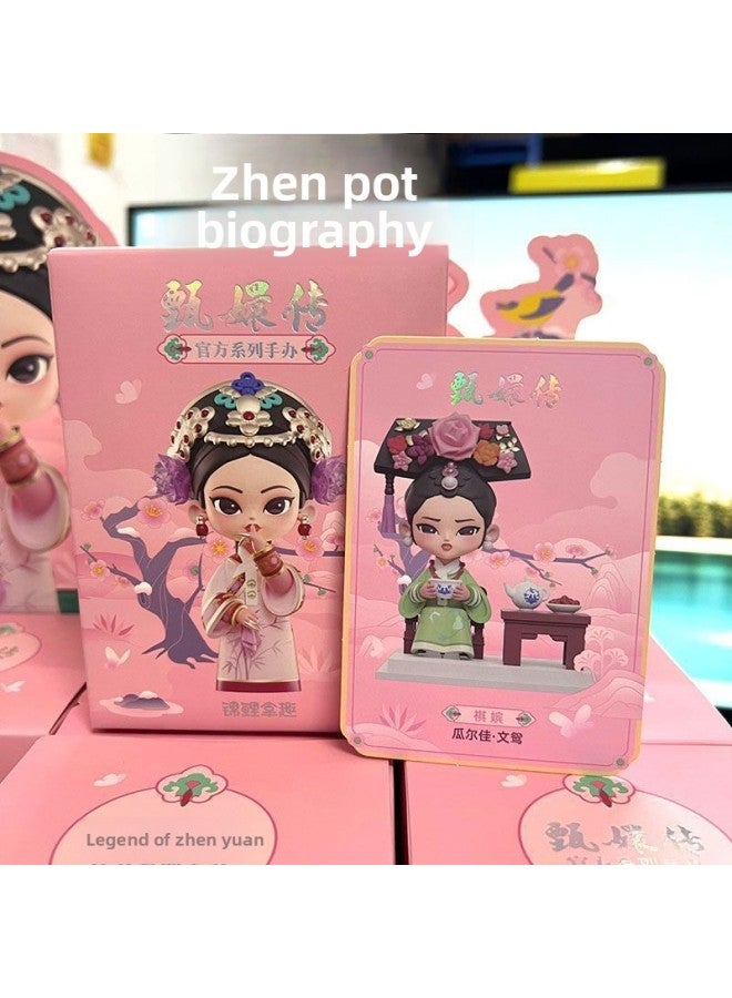 [93% Positive Rating] Authentic Zhen Huan Series Blind Box Trendy Toy Hand-Made Office Ornaments Trendy Toy